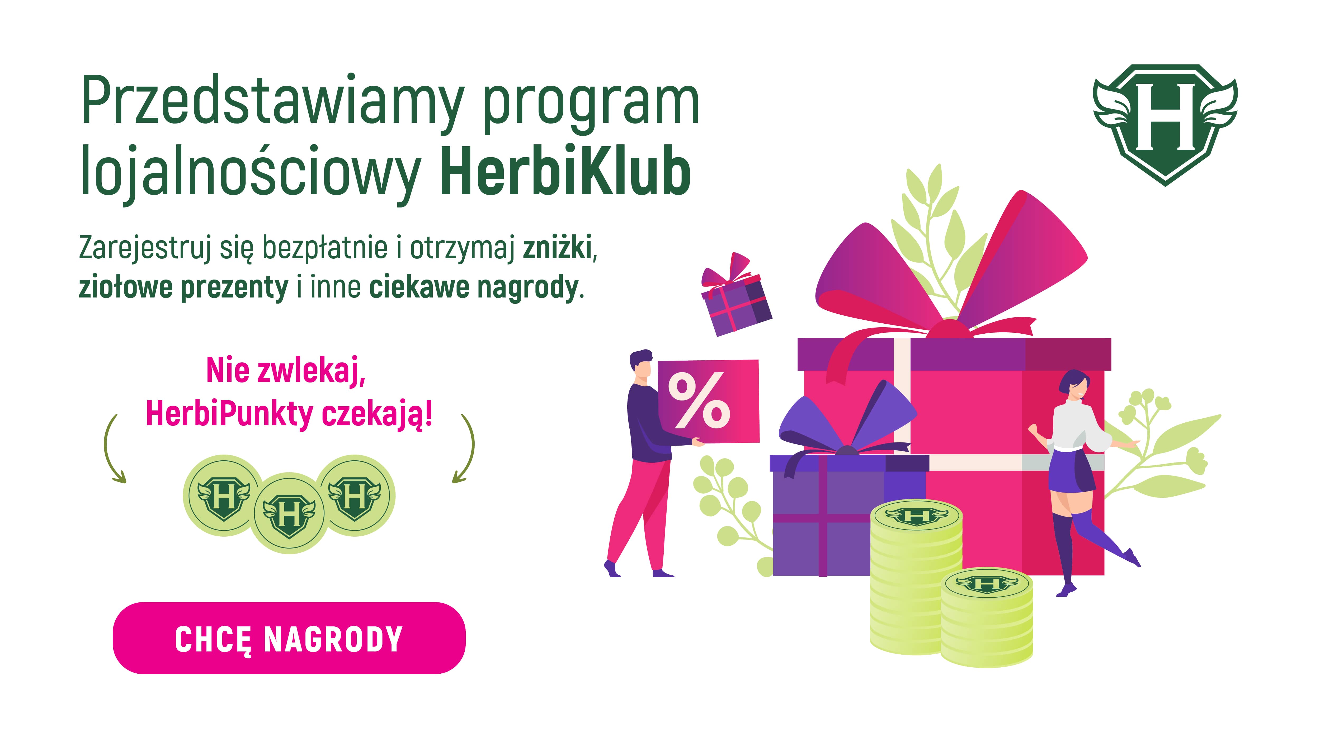 Program lojalnościowy - zyskaj nagrody i rabaty | HerbiKlub